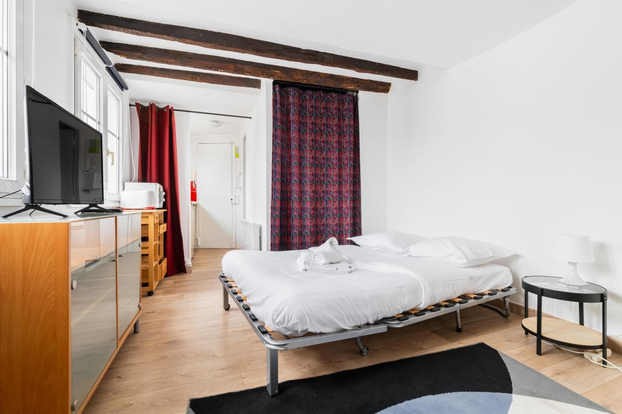 Agreable Studio Coeur De Paris - Paris 6 - 2P - Flat-Guest Exterior photo